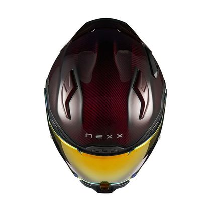 Nexx X.WST3 - LAVA Integraalhelm - Carbon / Rood