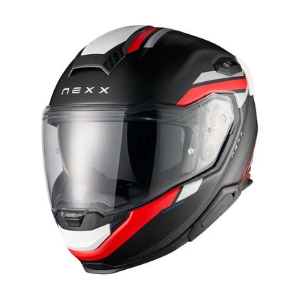 Nexx X.TR - QUANTA Integraalhelm - Zwart / Rood Ref: NE0660 