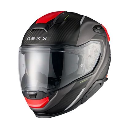 Nexx X.TR - RUSH Integraalhelm - Zwart / Rood Ref: NE0663 