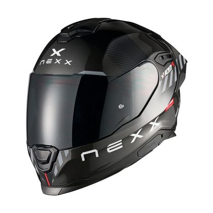 Casque intégral Nexx Y.100R - FADE - Noir / Rouge Ref : NE0638 