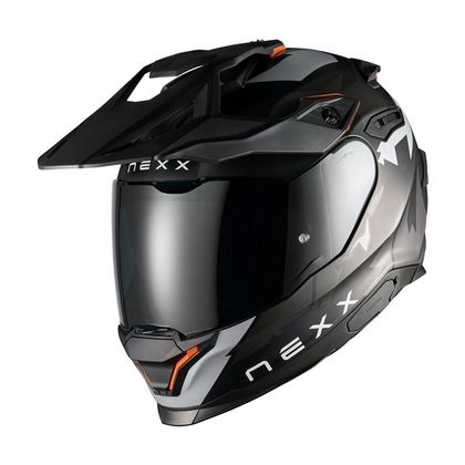 Casque intégral Nexx Y.TRAVL - PRIMAL - Noir / Gris Ref : NE0670-C52216 