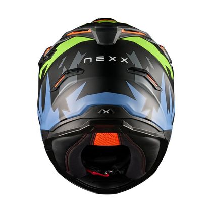 Casque intégral Nexx Y.TRAVL - PRIMAL - Noir / Vert