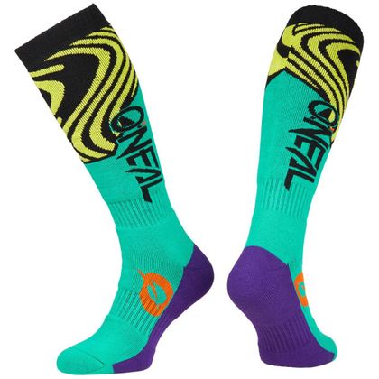 Chaussettes MX O'Neal PRO MX - NOVA - ENFANT - Noir / Jaune