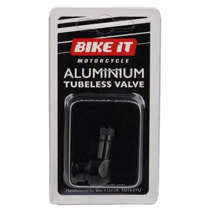 Bike It TUBELESS ALUMINIUM 8,3 MM 1 STUK Klep Universeel - Zwart