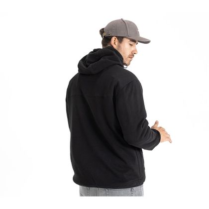 John Doe XTM V3 Motorrad-Sweatshirt - Schwarz