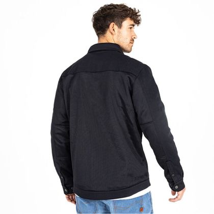 Surchemise Moto John Doe AERO MESH - Noir