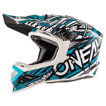 Casque cross O'Neal 8 SERIES SYNTHY - MENTHE BLANC -  2018