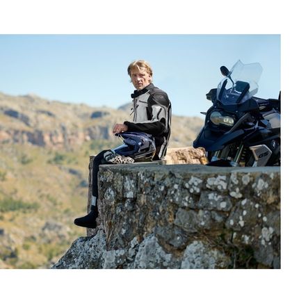Held ATACAMA TOP Motorvest - Grijs / Rood