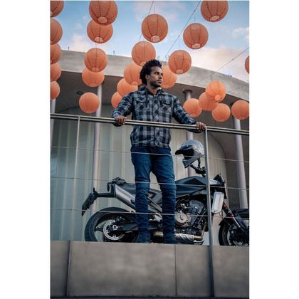 Surchemise Moto Held LUMBERJACK II - Gris