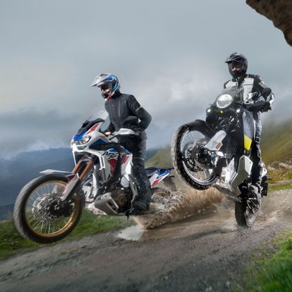 Held ATACAMA TOP Motorvest - Grijs / Rood