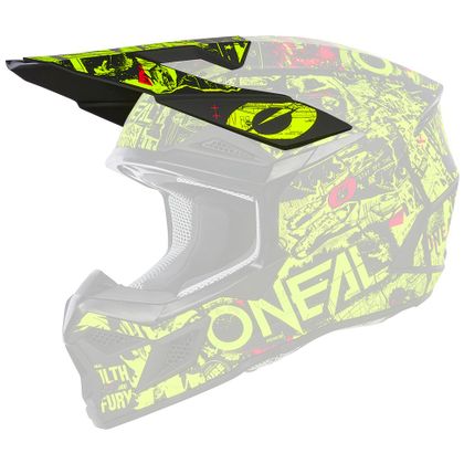 O'Neal 3SRS KINDERAANVAL TT Vizier - Zwart / Geel