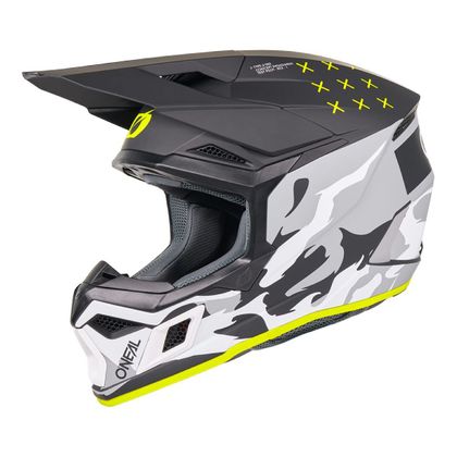 O'Neal 3SRS - HEAT V27 2026 Crosshelm - Zwart / Grijs