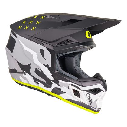 O'Neal 3SRS - HEAT V27 2026 Crosshelm - Zwart / Grijs