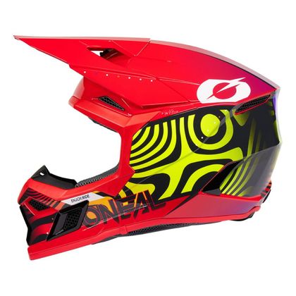 O'Neal 3SRS - NOVA - KINDER Crosshelm - Zwart / Rood