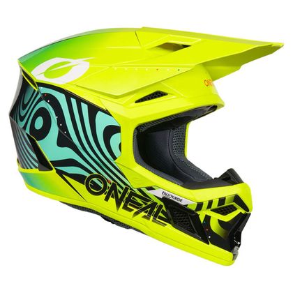 O'Neal 3SRS - NOVA - KINDER Crosshelm - Zwart / Geel
