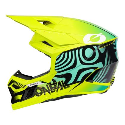 O'Neal 3SRS - NOVA - KINDER Crosshelm - Zwart / Geel