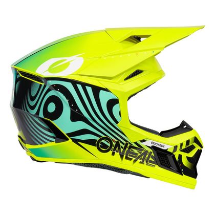 O'Neal 3SRS - NOVA - KINDER Crosshelm - Zwart / Geel
