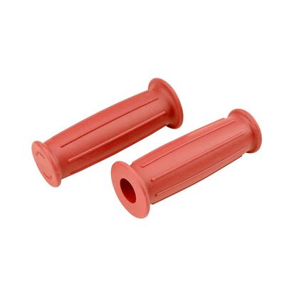 Puños del manillar Lowbrow Customs GT Grips rouge universal
