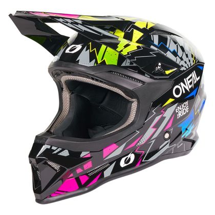 O'Neal 1 SRS - STIXX - CHILD Cross helmet - Black Ref : OL2519 