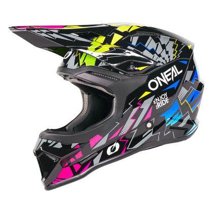 O'Neal 1 SRS - STIXX - CHILD Cross helmet - Black
