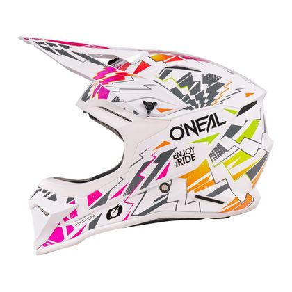 O'Neal 1 SRS - STIXX - CHILD Cross helmet - White