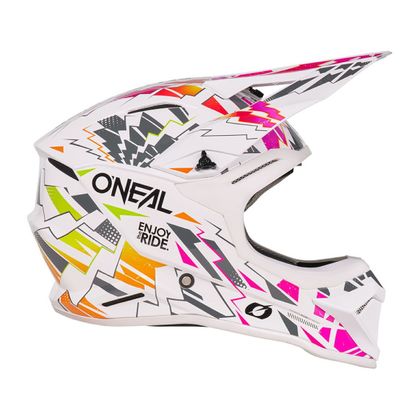 O'Neal 1 SRS - STIXX - CHILD Cross helmet - White