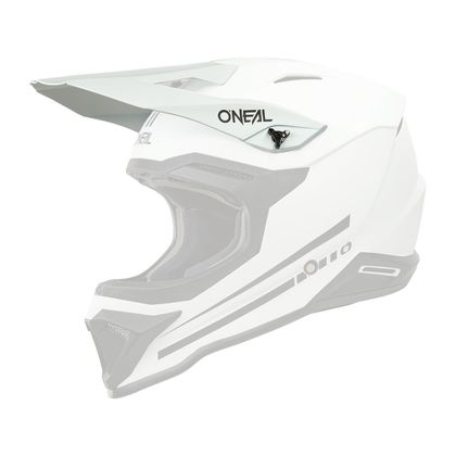 O'Neal 1SRS SOLID TT Visor - Black / White
