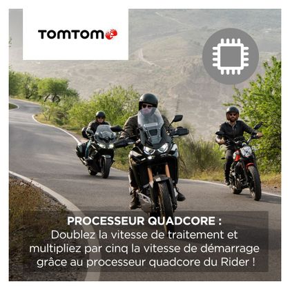 GPS TomTom Rider 550 avec kit de fixation voiture offert