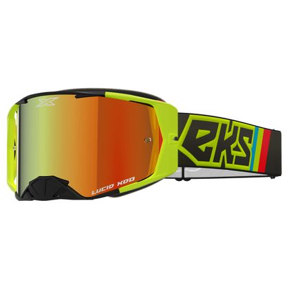 Gafas de motocross EKS LUCID FLO FIRE - RED MIRROR 2023 - Amarillo Ref : KS0005 / 067-11050 