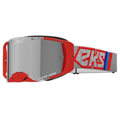 Gafas de motocross EKS LUCID 2024 - RED MIRROR 2023 - Rojo Ref : KS0008 / 067-11070 