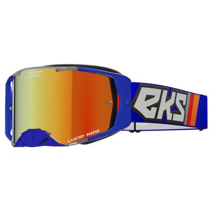 Gafas de motocross EKS LUCID TRUE BLUE - RED MIRROR 2023 - Azul Ref : KS0010 / 067-11080 