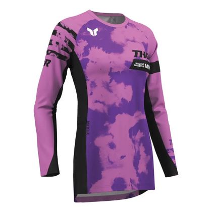 Thor LAUNCH BLEACH - WOMEN 2025 Cross jersey - Black