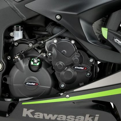 Puig Kit de 3 pare-carters Motorbeveiliging - Zwart