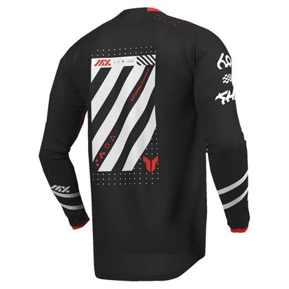 Maillot cross Thor LAUNCH FUTURA - ENFANT - Noir / Rouge