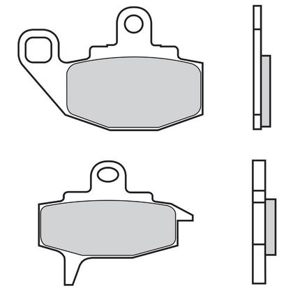 Plăcuțe de frână Brembo Organique avant Ref: 07KA1035 / 07KA10TT 