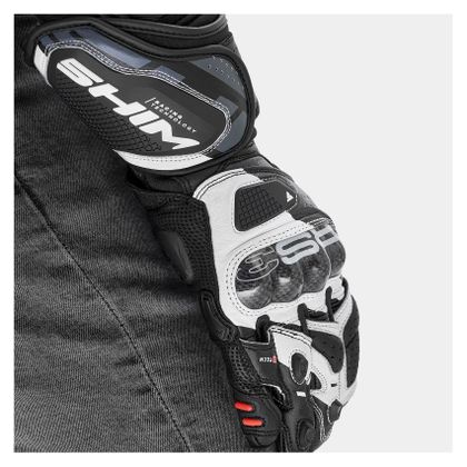 Gants Shima RS-3 - Noir / Blanc