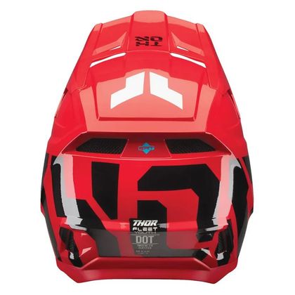 Thor FLEET - FORGE - CHILDREN 2025 Cross helmet - Black / Red