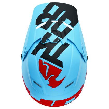 Casque cross Thor YOUTH SECTOR LEVEL - BLEU ROUGE -