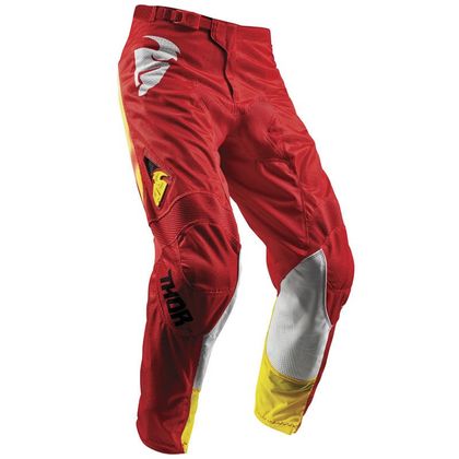 Pantalon cross Thor YOUTH PULSE AIR RADIATE - ROUGE -  Ref : TO1942 