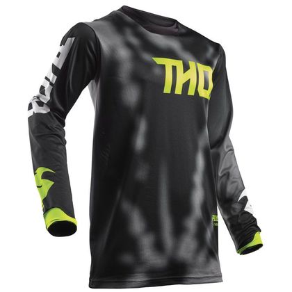 Camiseta de motocross Thor YOUTH PULSE AIR RADIATE - NEGRO - 2018 Ref : TO1938 