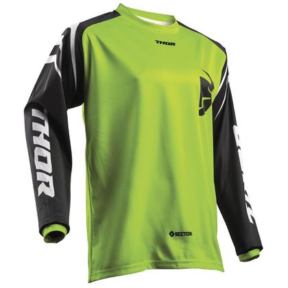 Maillot cross Thor SECTOR ZONES LIME ENFANT Ref : TO1943 