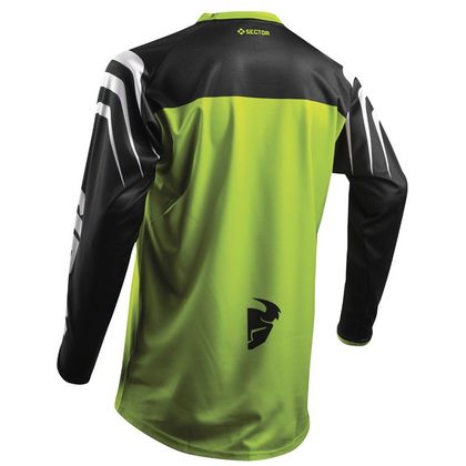 Maillot cross Thor SECTOR ZONES LIME ENFANT