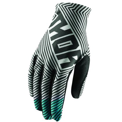 Guantes de motocross Thor YOUTH VOID GEOTEC - NEGRO AZUL - 2018 Ref : TO1958 