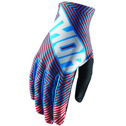 Gants cross Thor YOUTH VOID GEOTEC - BLEU ROUGE -  Ref : TO1957 