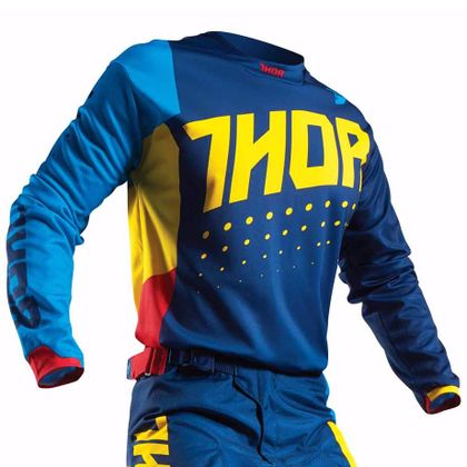 Camiseta de motocross Thor YOUTH PULSE AKTIV  - MULTI