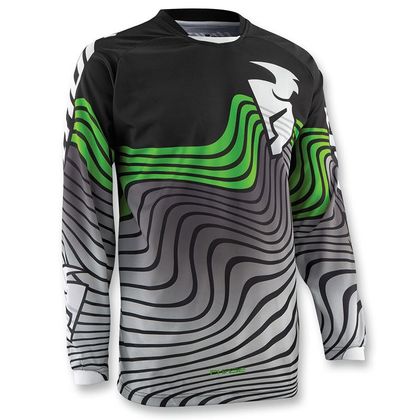 Maillot cross Thor PHASE TOPO VERT  Ref : TO1208 