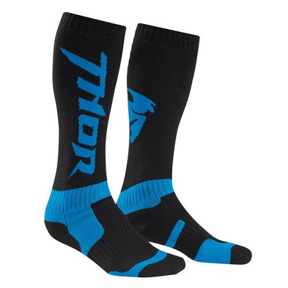 Calcetines Thor YOUTH MX 2016 BLACK CYAN