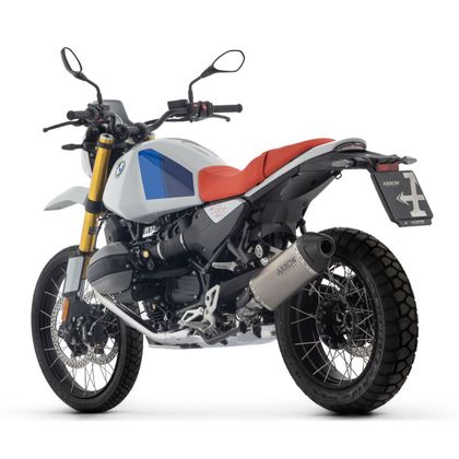 Silencieux Arrow INDY RACE EMBOUT CARBONE - Gris