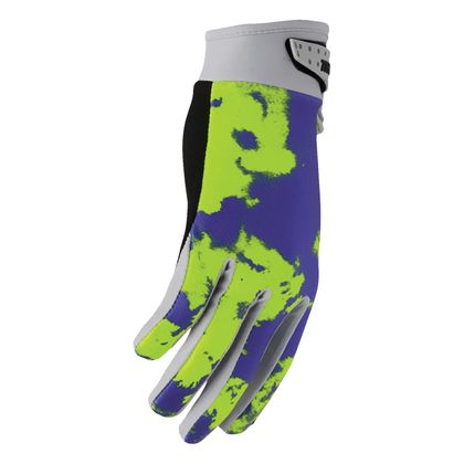 Thor LAUNCH - BLEACH 2025 Cross gloves - Grey / Yellow