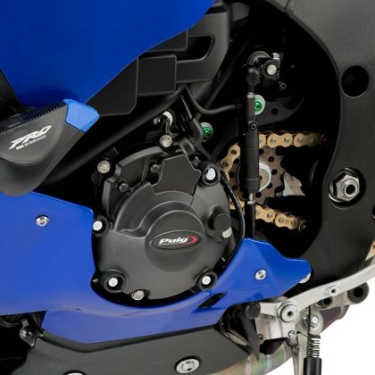 Puig Kit of 3 housing guards Motor protection - Black